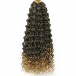 Codite de par Afro Hawaii Ocean Wave Crochet Twist de 50 cm Cod HOW50T124 Brunet cu Blond Inchis